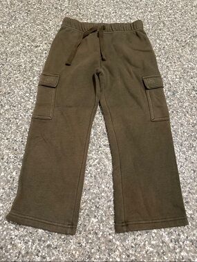 The Children's Place Olive Green Cargo Sweatpants